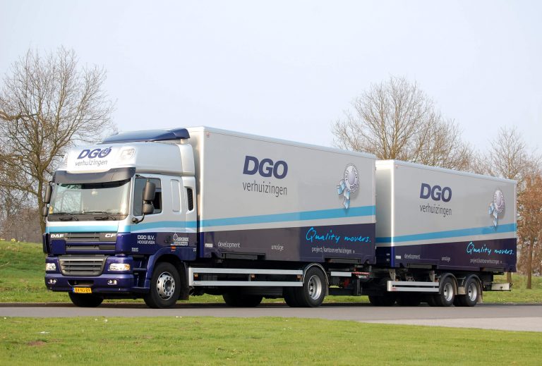Moderne DGO verhuiswagen